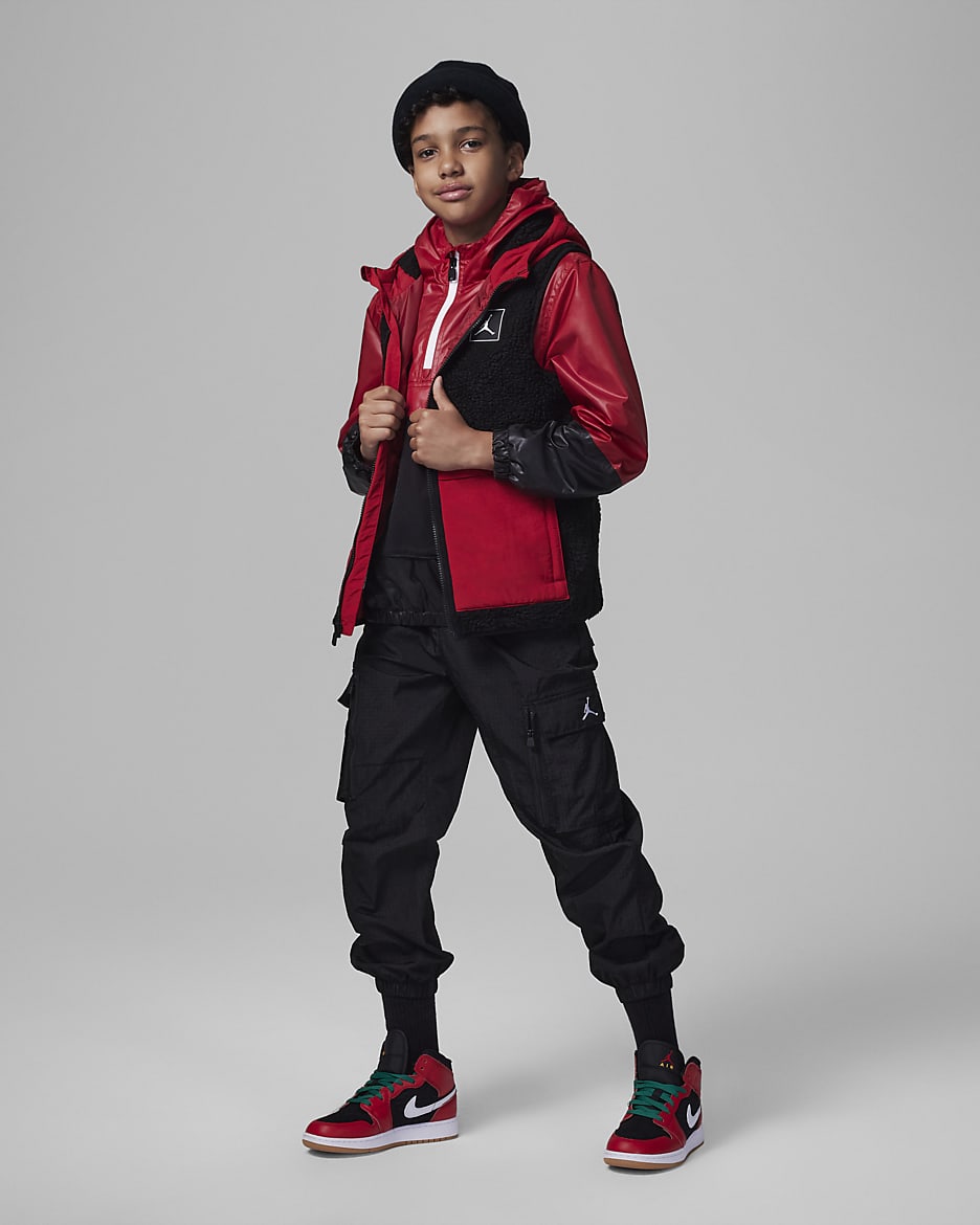 Jordan Sherpa Vest Big Kids Vest